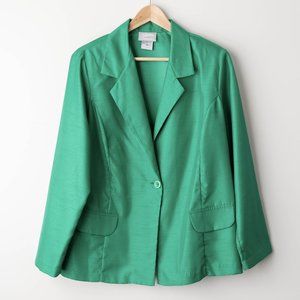 Blair | Green Blazer | 16W